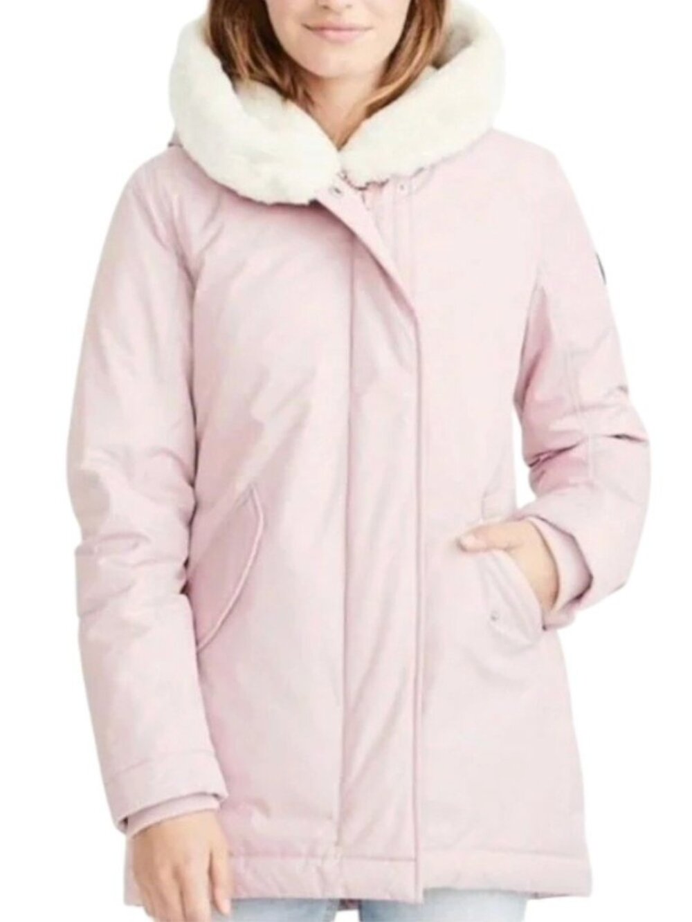 Abercrombie & Fitch | The A&F Cozy Parka Coat Jacket Lilac Pink | Size Small